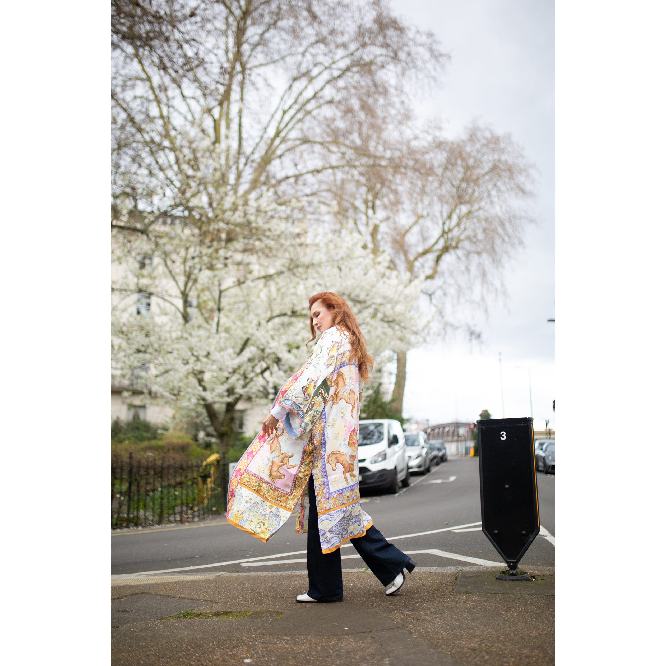 CAFTAN «HORSES»