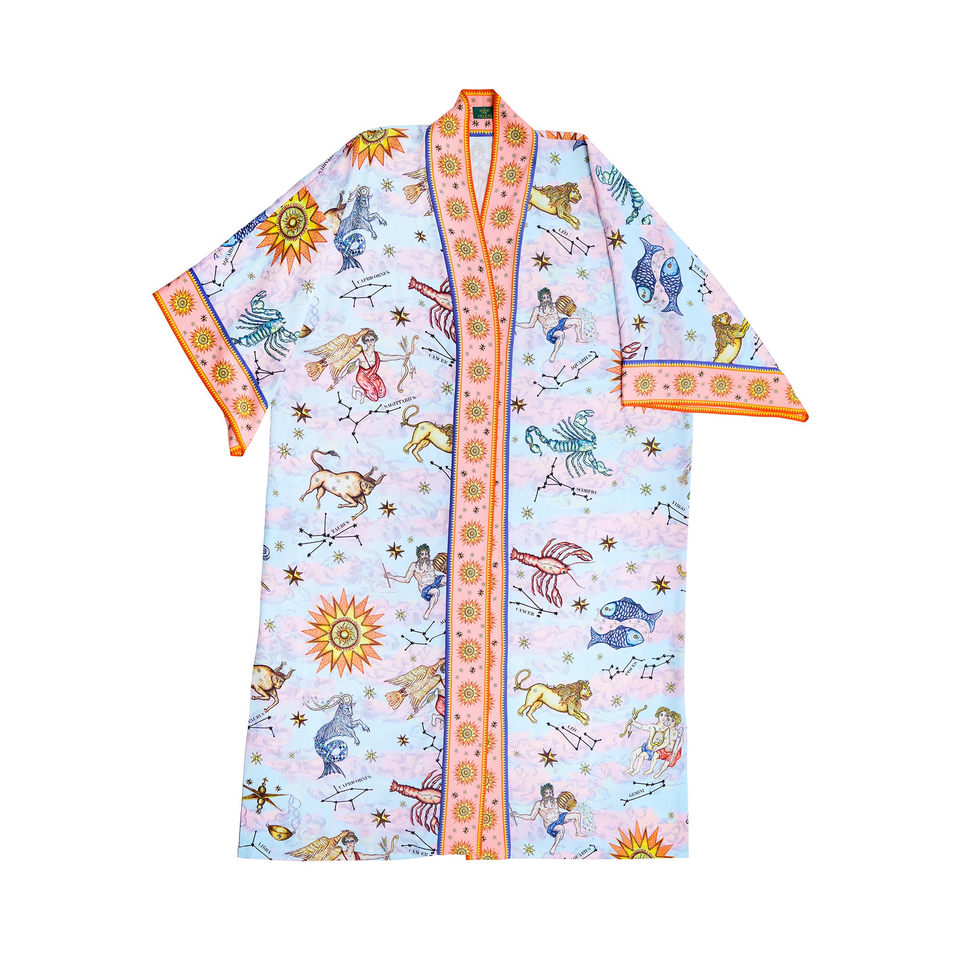 KIMONO WITH ZODIAC SIGNS