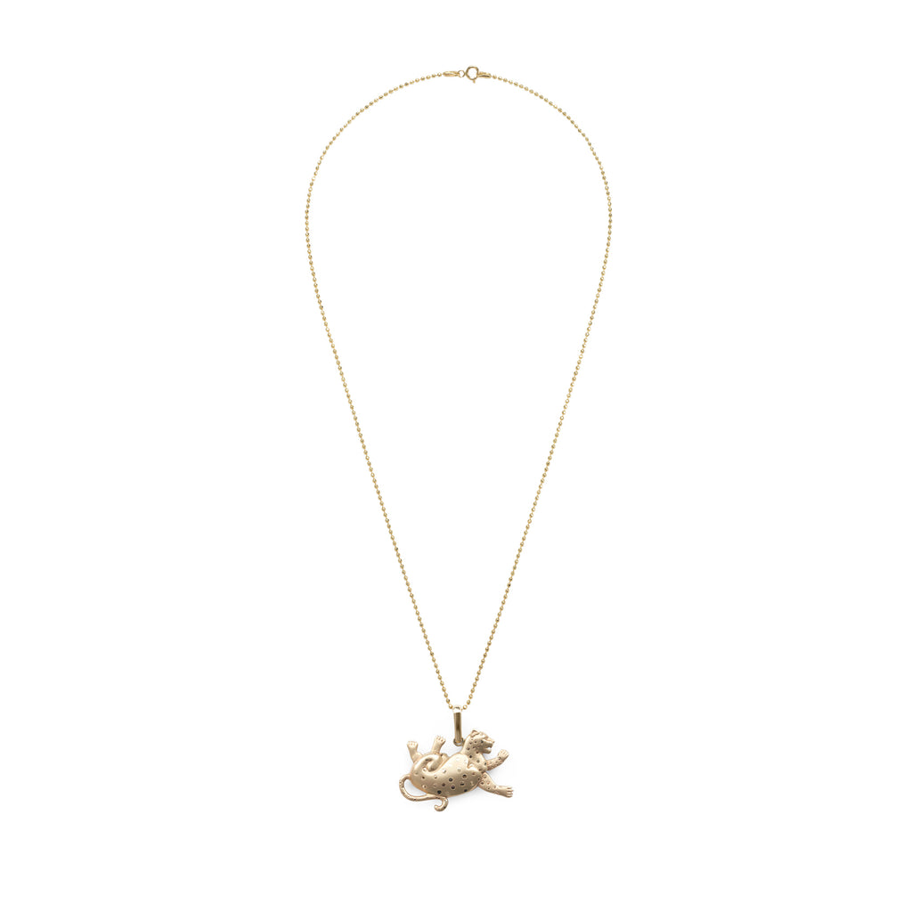 COLLIER TOTEM LÉOPARD