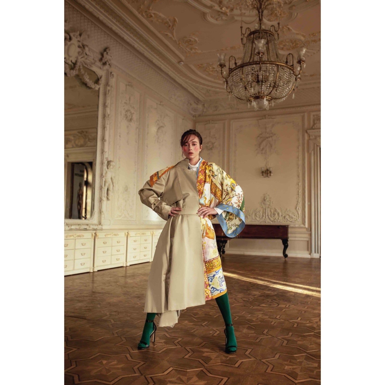 CAFTAN «HORSES»
