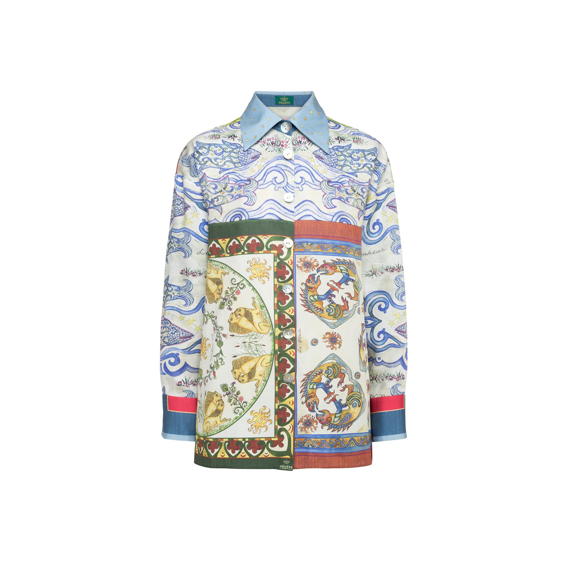 TENCEL SUIT "TOTEM ANIMALS"