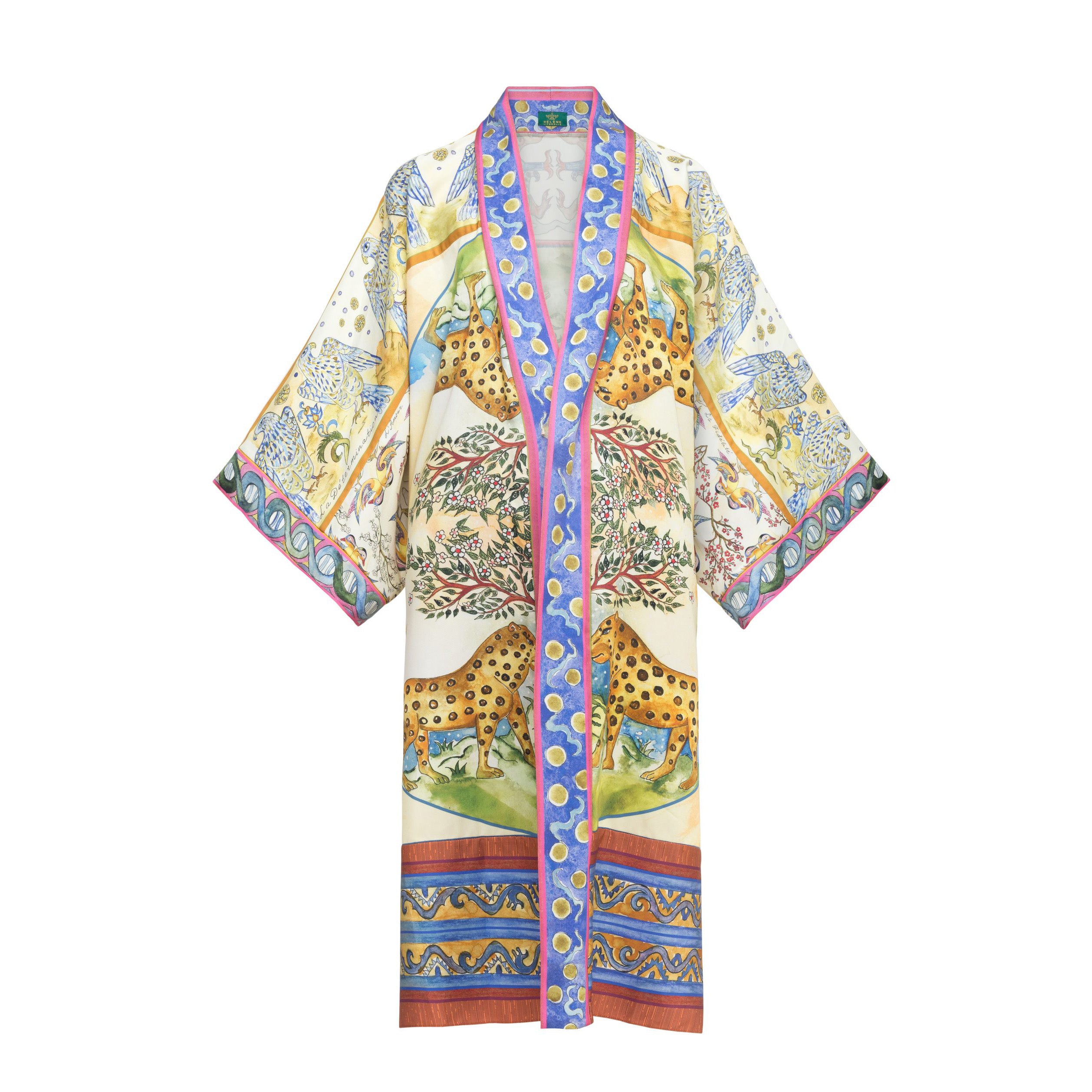 CAFTAN «SNOW LEOPARDS»
