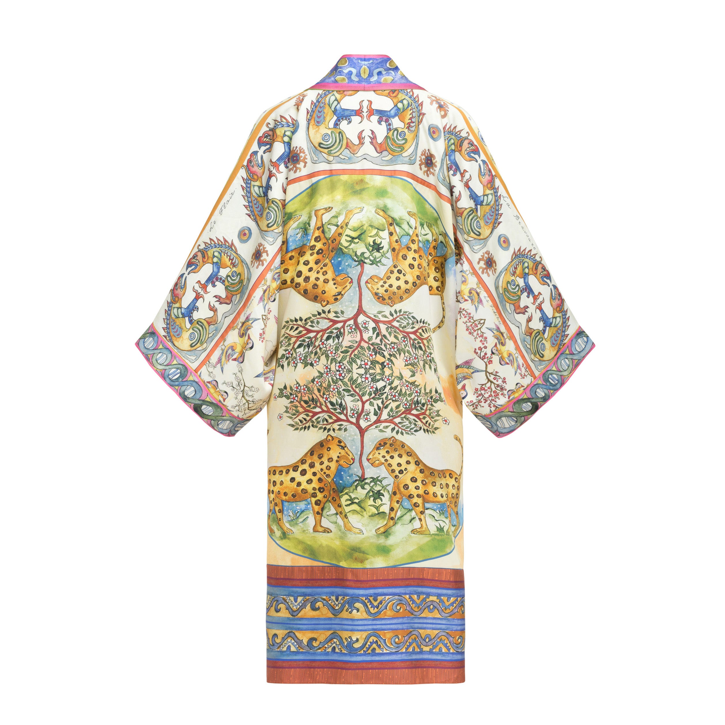 CAFTAN «SNOW LEOPARDS»