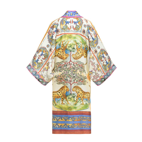 CAFTAN «SNOW LEOPARDS»