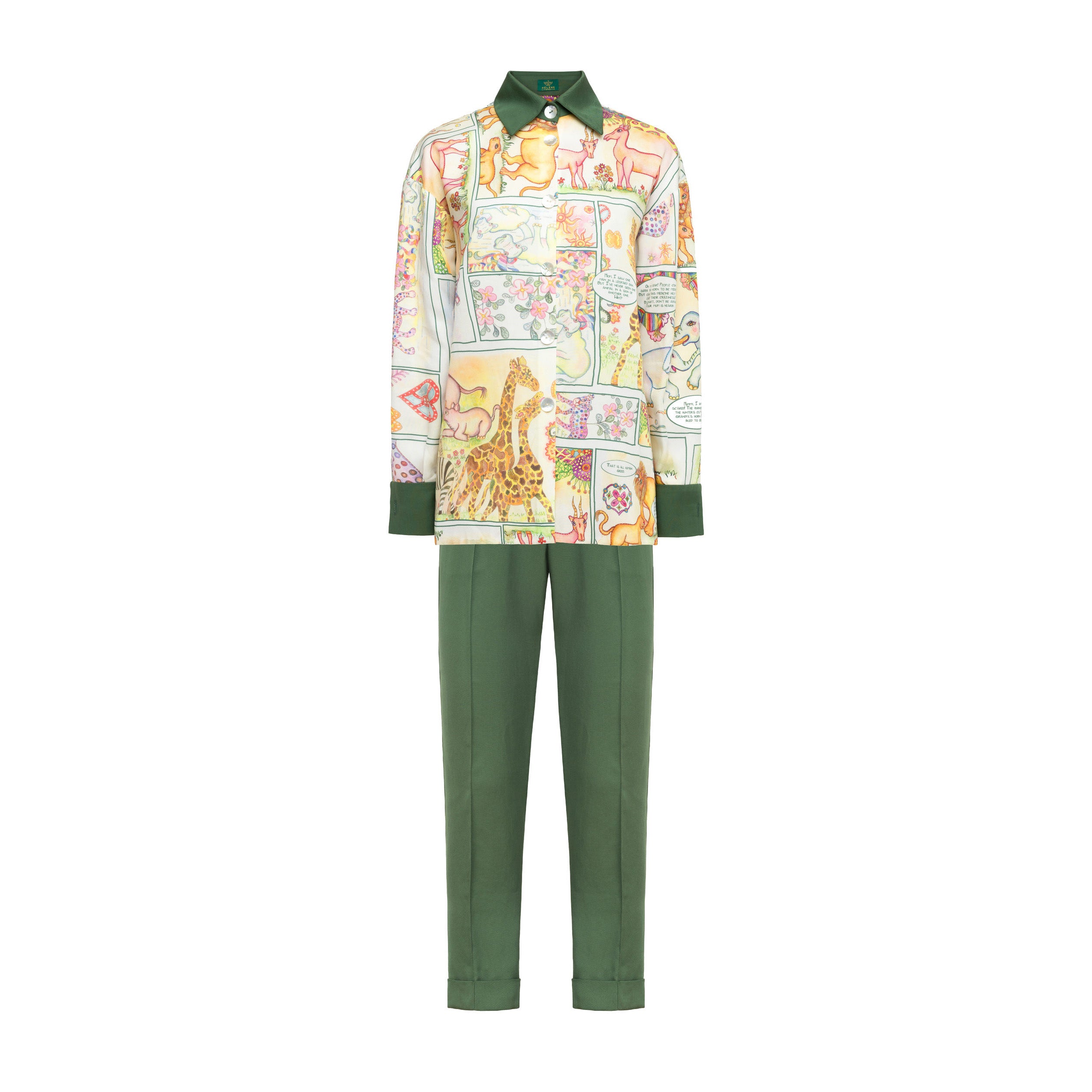 TENCEL SUIT "ENDANGERED ANIMALS"