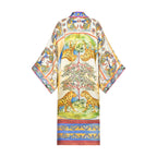 CAFTAN «PANTHÈRES DES NEIGES»