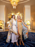 KIMONO WITH ZODIAC SIGNS TENCEL