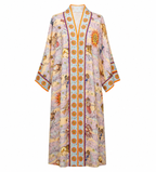 KIMONO WITH ZODIAC SIGNS TENCEL