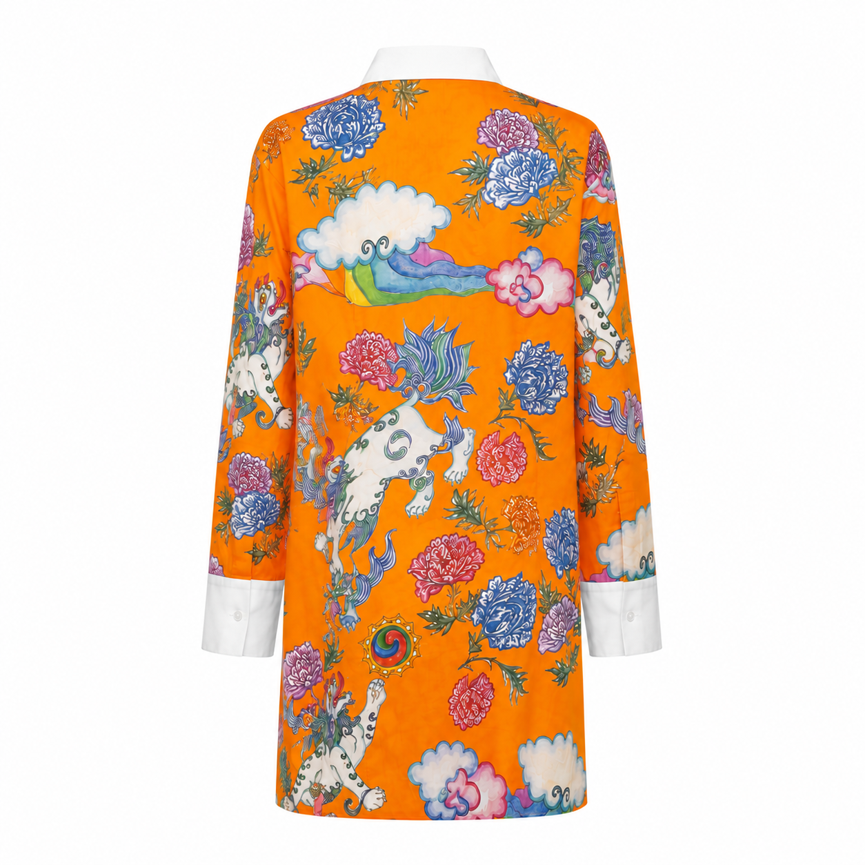 TIBETIAN SNOW LIONS TUNIC